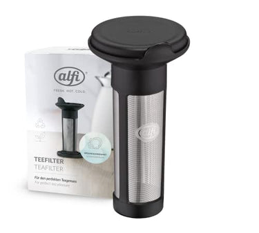 alfi AROMA COMPACT, stainless steel tea strainer for loose tea, tea filter for thermos flask or cup, permanent filter, direct preparation in the insulated jug, sustainable tea enjoyment, dishwasher-safe, BPA-free on sale